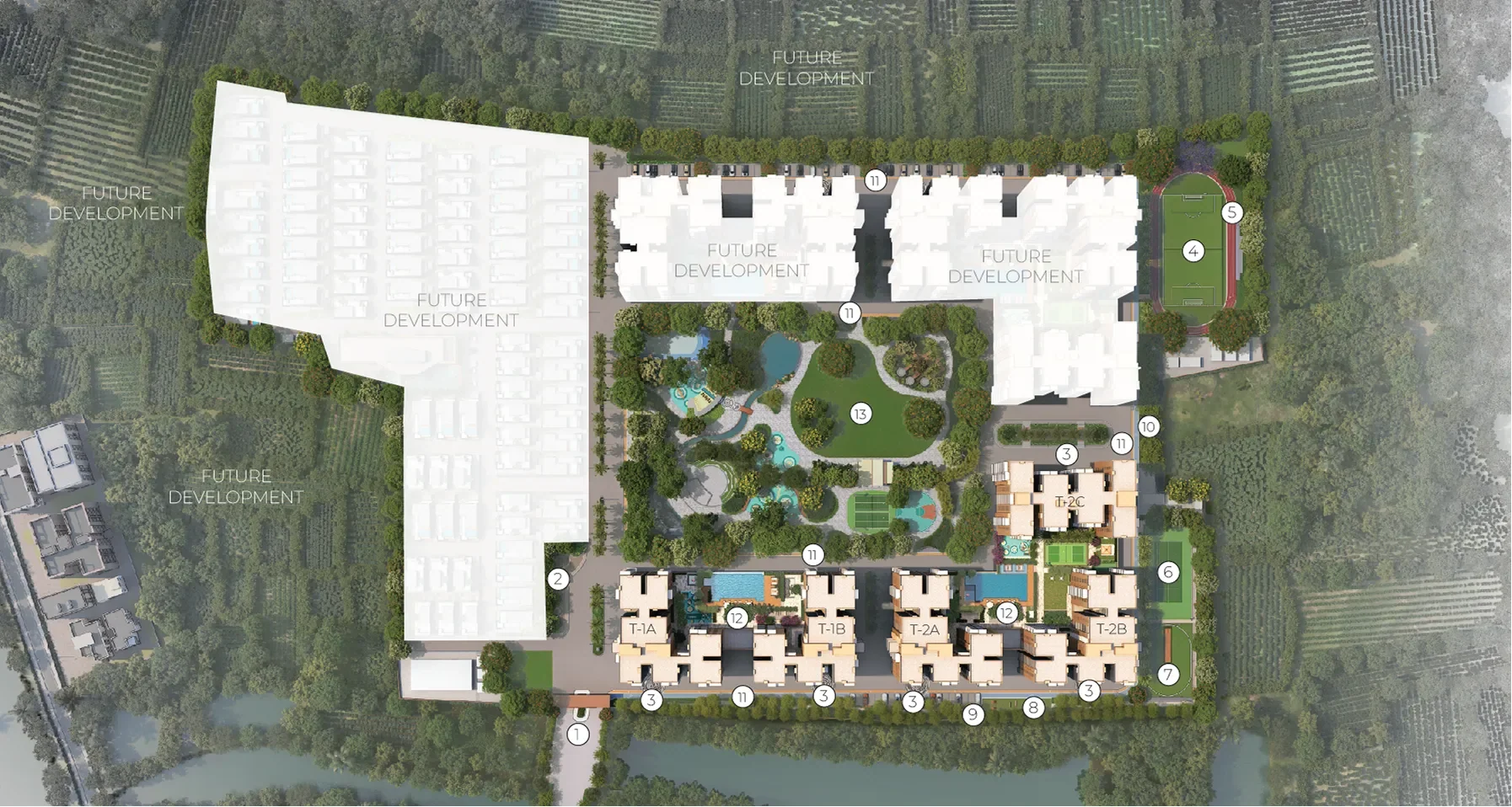Vinayak 21 Acres master plan