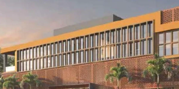 Villa-phase clubhouse with activity studio and co-working library