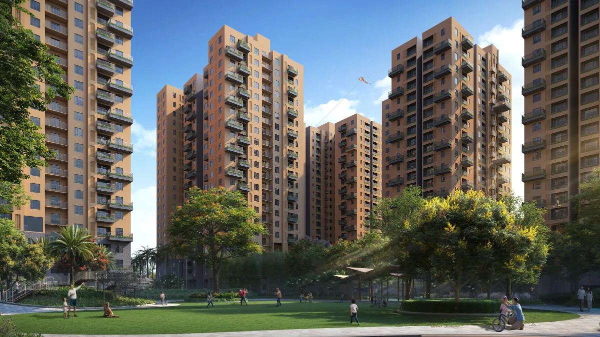 3-Acre Central Park at Vinayak 21 Acres, an IGBC Precertified Platinum township